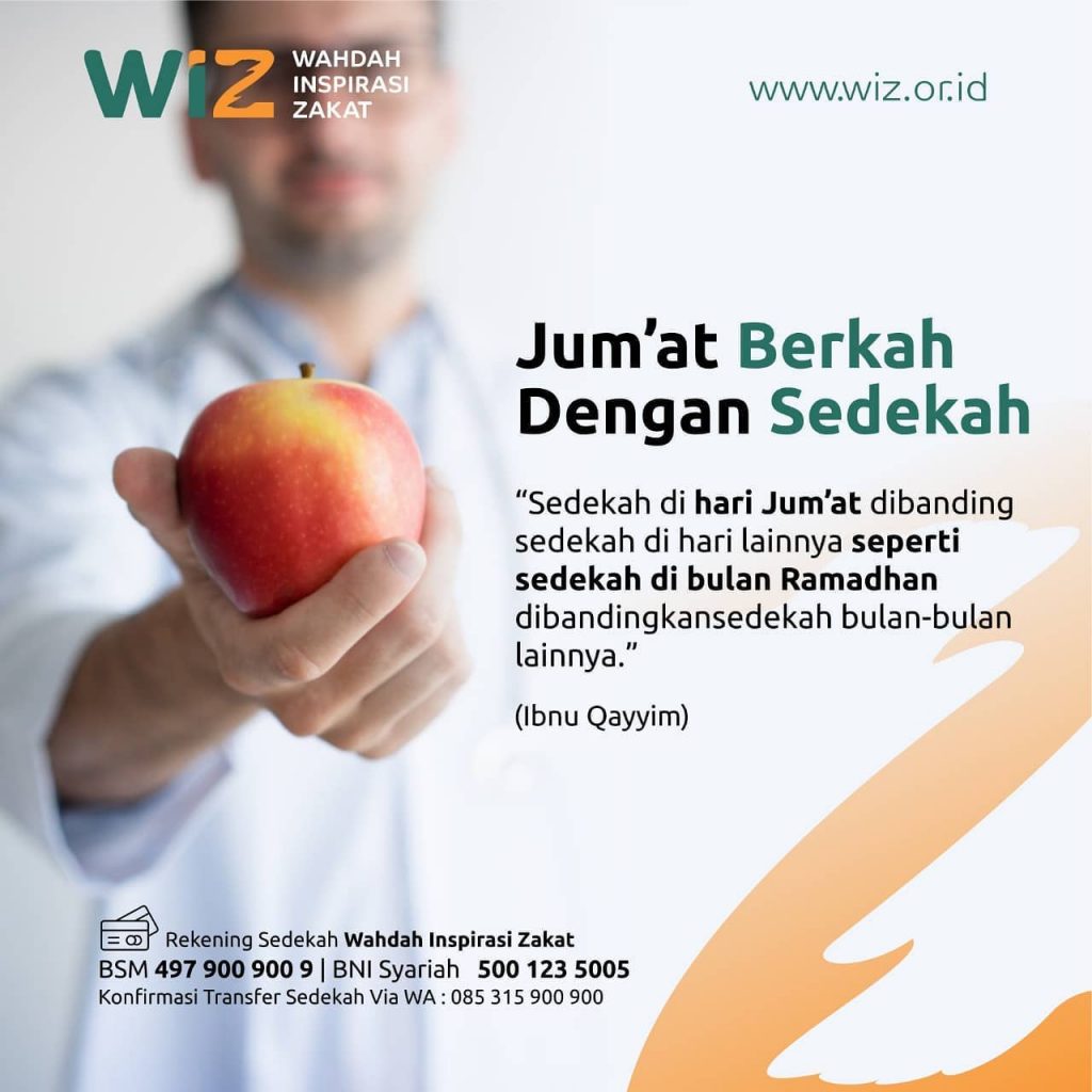 Jum At Berkah Dengan Sedekah Wahdah Inspirasi Zakat