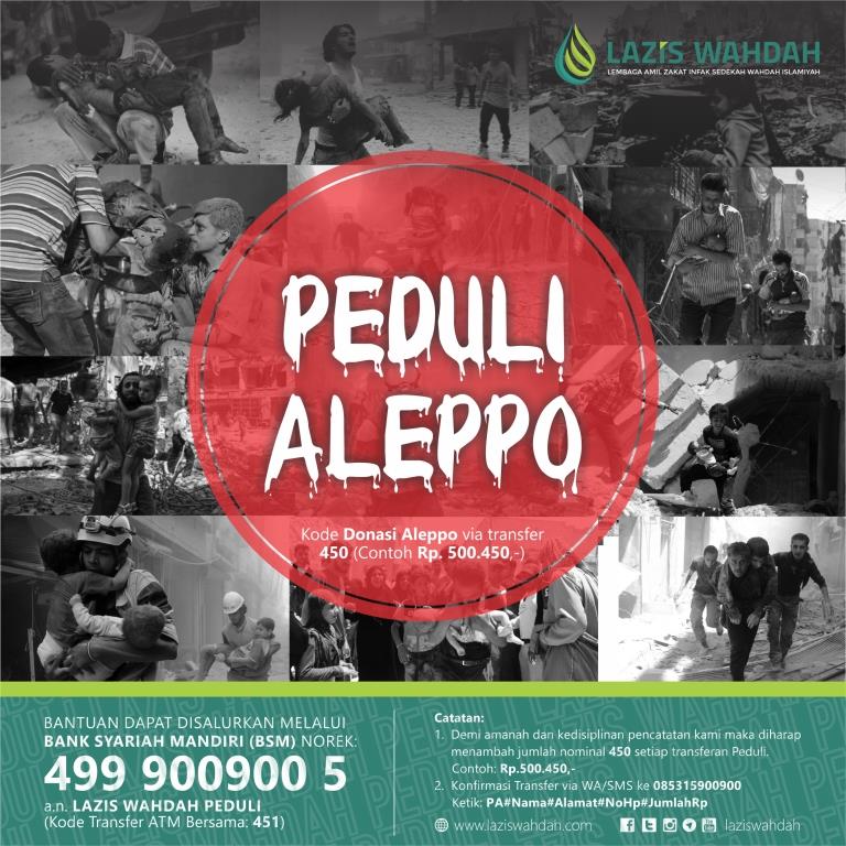 LAZIS Wahdah Peduli Aleppo