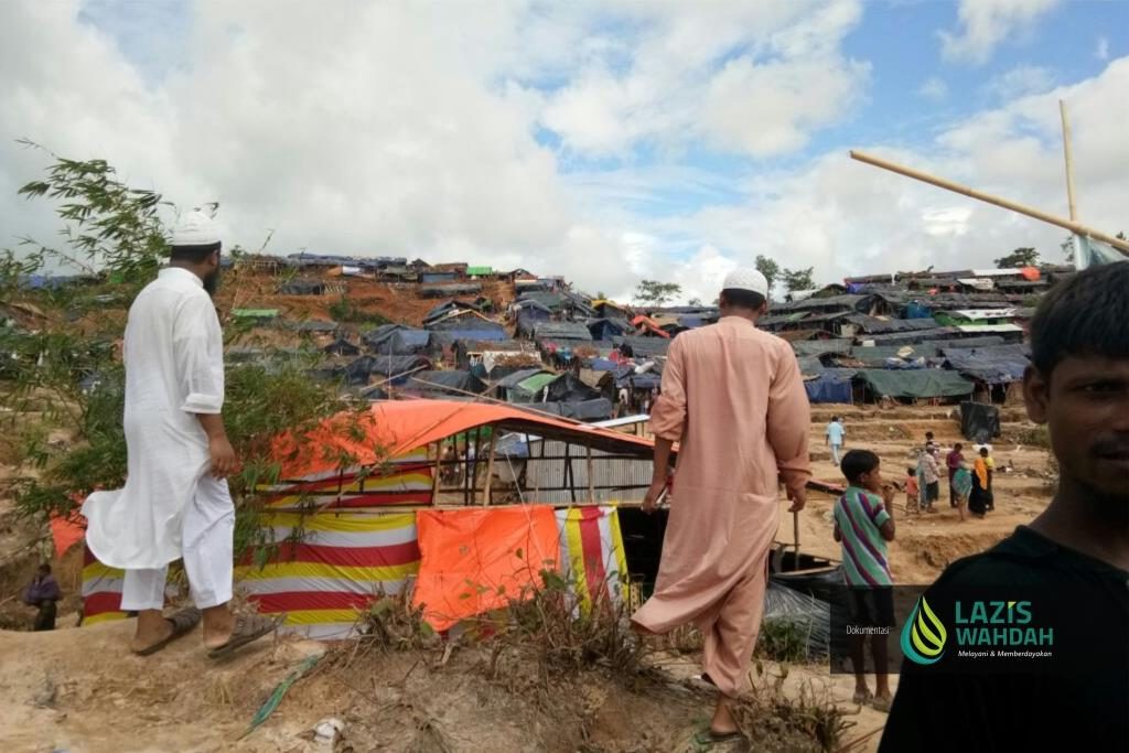LAZIS Wahdah - Kondisi Pilu Pengungsi Rohingya di Kamp Pengungsian 2