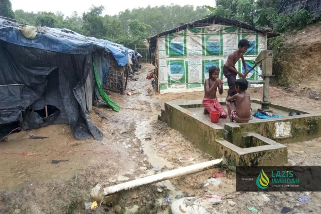 LAZIS Wahdah - Kondisi Pilu Pengungsi Rohingya di Kamp Pengungsian 5