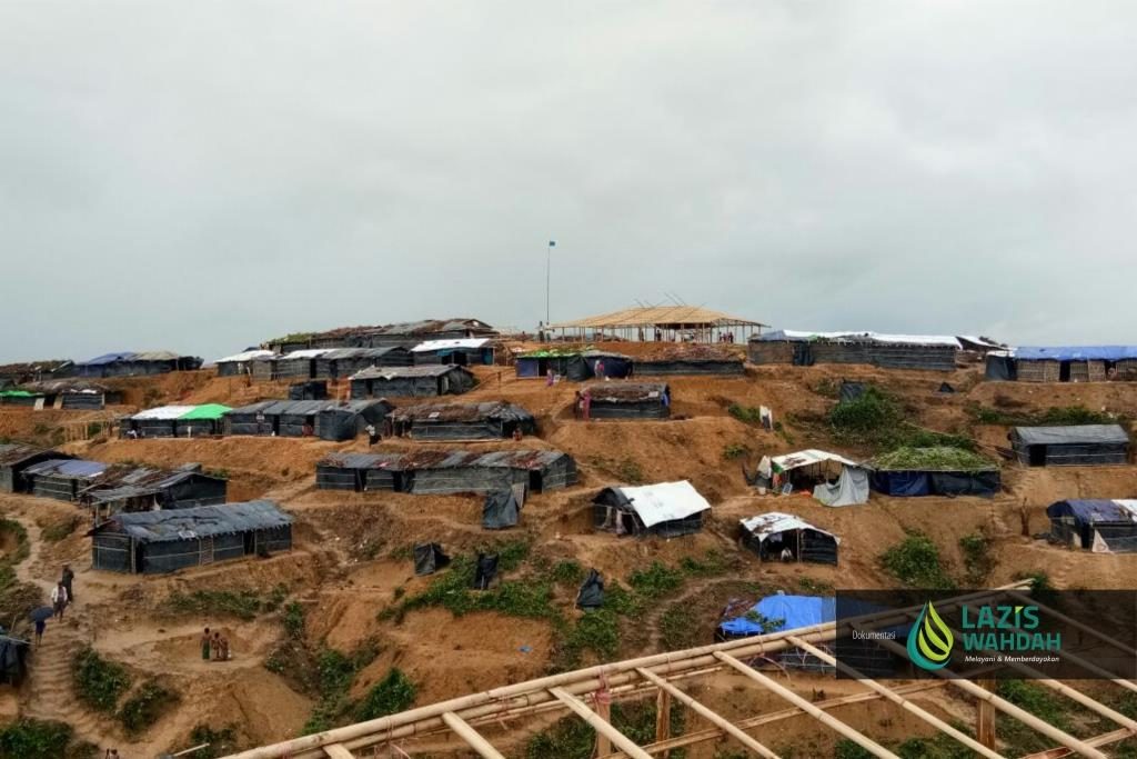 LAZIS Wahdah - Kondisi Pilu Pengungsi Rohingya di Kamp Pengungsian 8