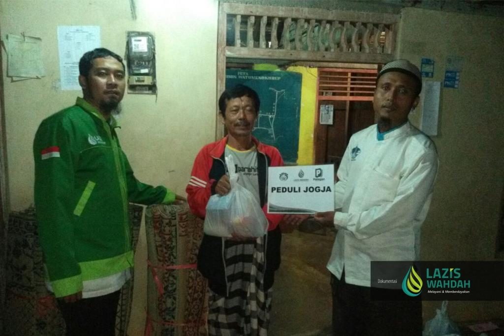 LAZIS Wahdah Kembali Salurkan Bantuan Untuk Korban Banjir Yogyakarta 3