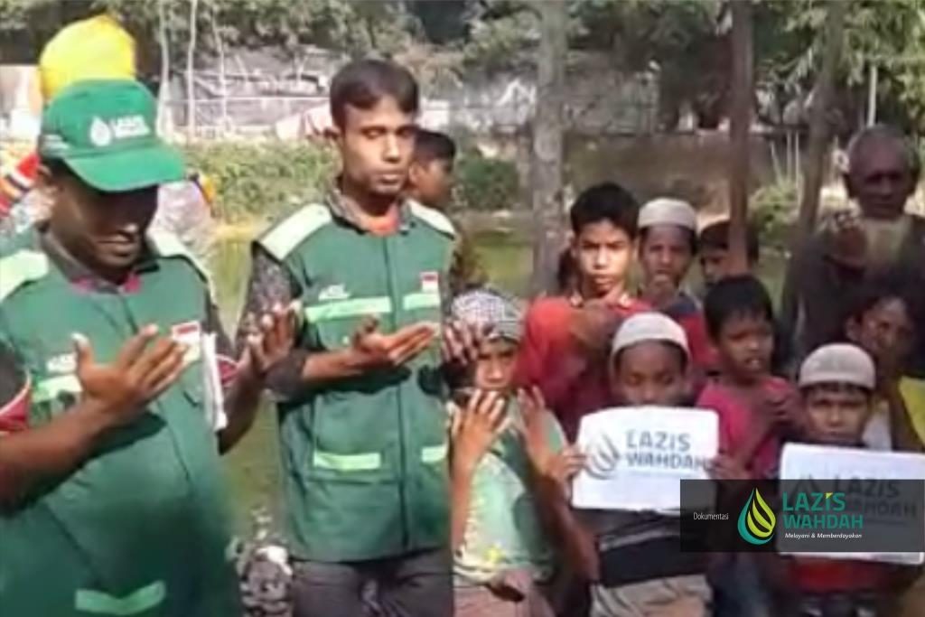 LAZIS Wahdah - Wahdah Islamiyah Bangun Sekolah Rohingya Di Bangladesh 4