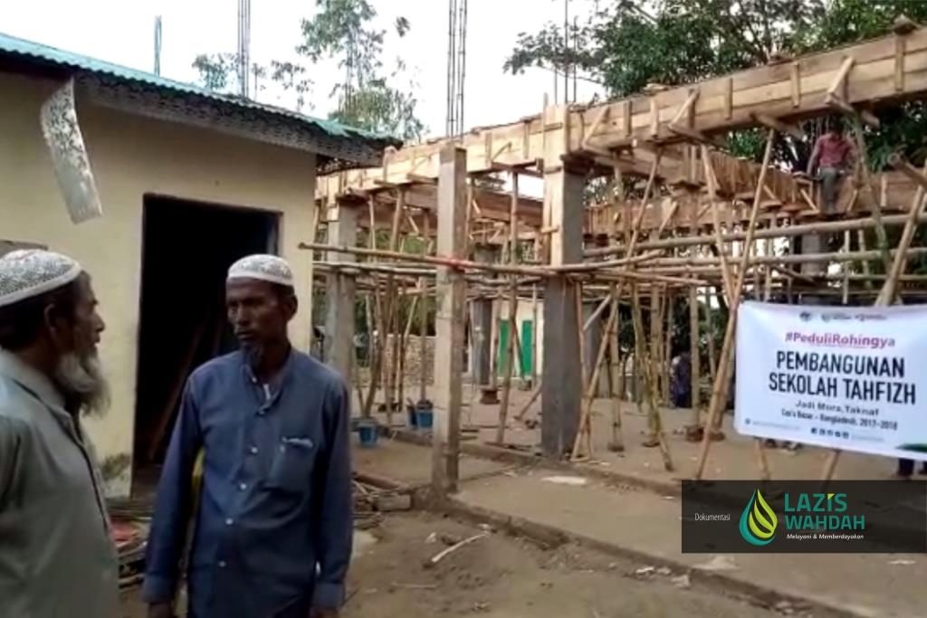 LAZIS Wahdah - Wahdah Islamiyah Bangun Sekolah Rohingya Di Bangladesh 6
