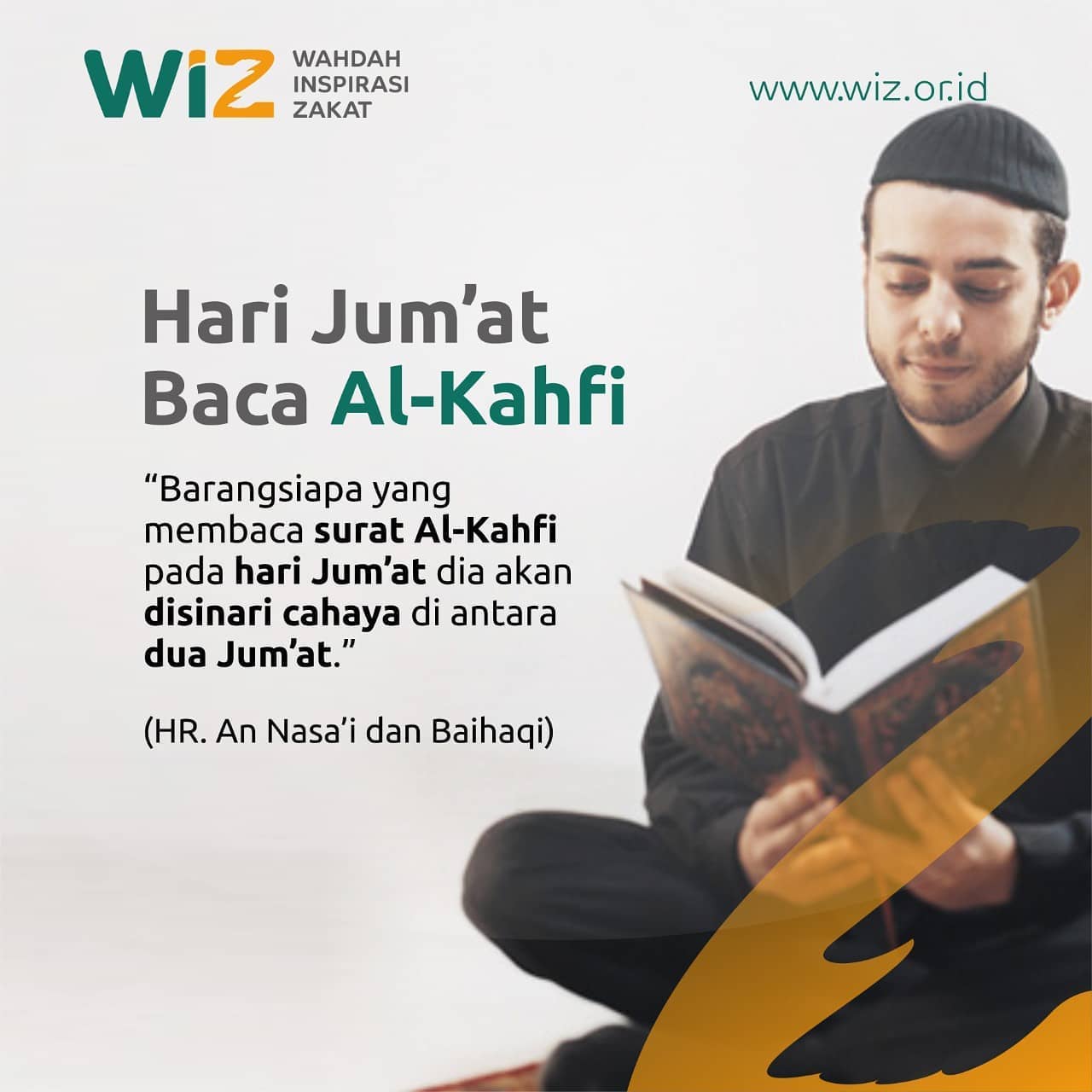 Hari Jumat Baca Al Kahfi Wahdah Inspirasi Zakat