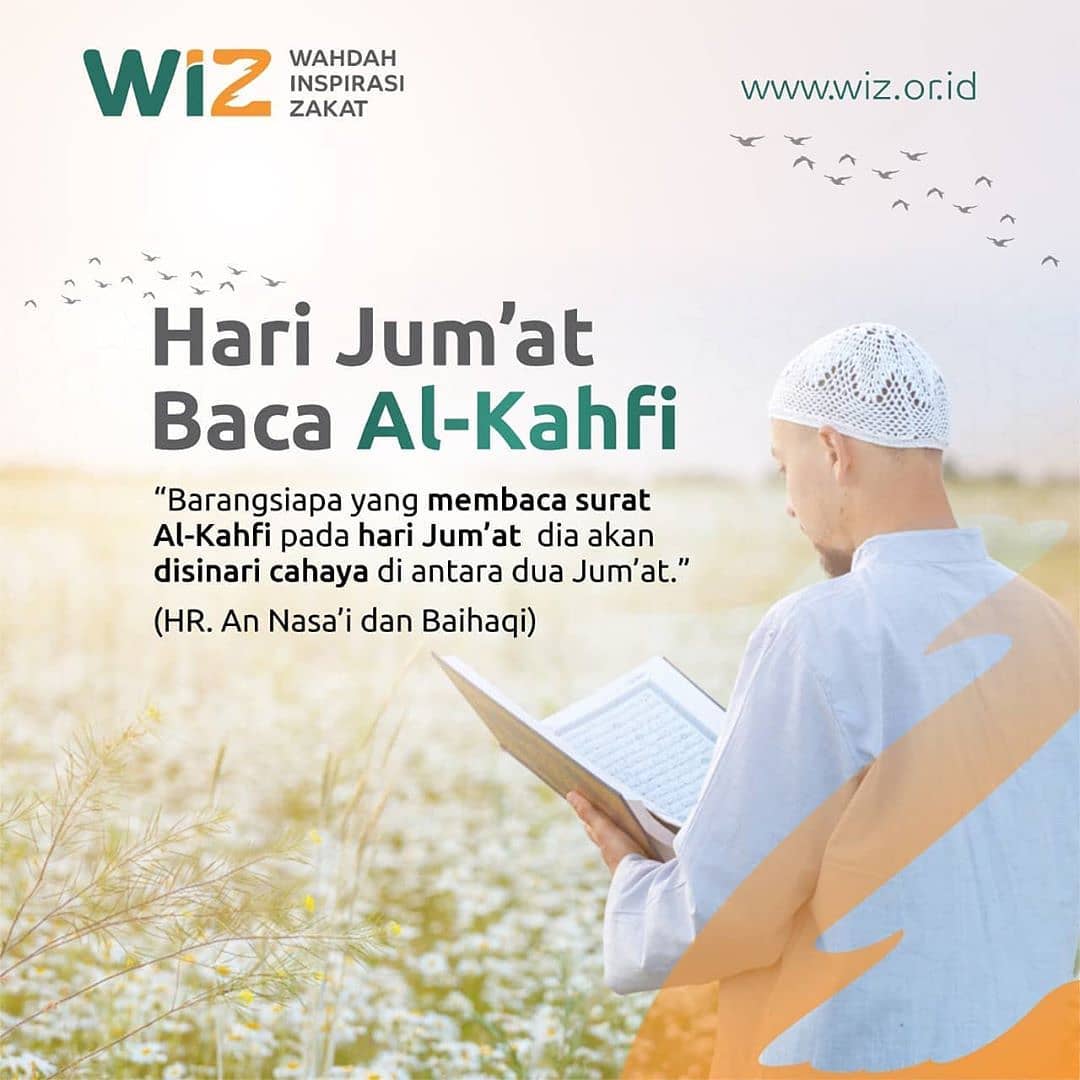 Hari Jum At Baca Al Kahfi Wahdah Inspirasi Zakat