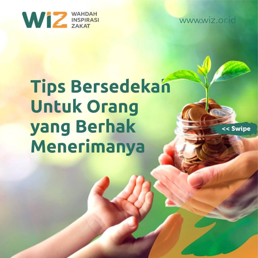 Belajar Sedekah Dengan Mudah - WAHDAH INSPIRASI ZAKAT