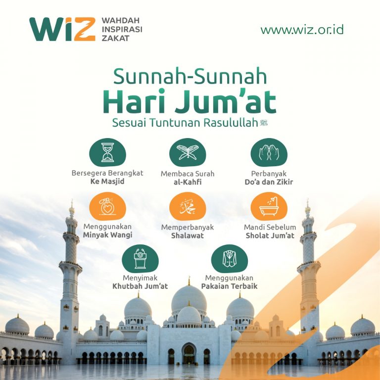 Sunnah-Sunnah Hari Jum’at – WAHDAH INSPIRASI ZAKAT | By Yayasan Wahdah