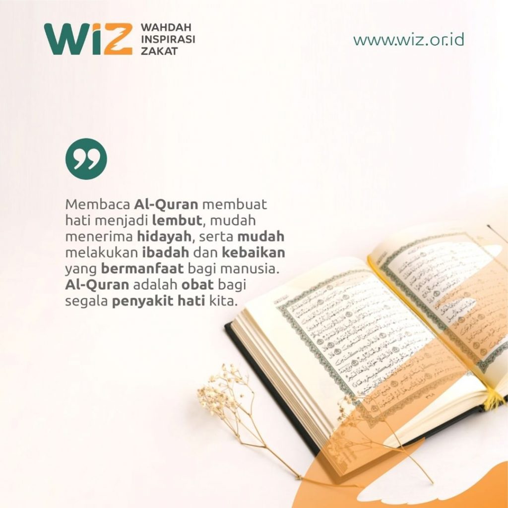 Al-Qur'an Adalah Obat - WAHDAH INSPIRASI ZAKAT