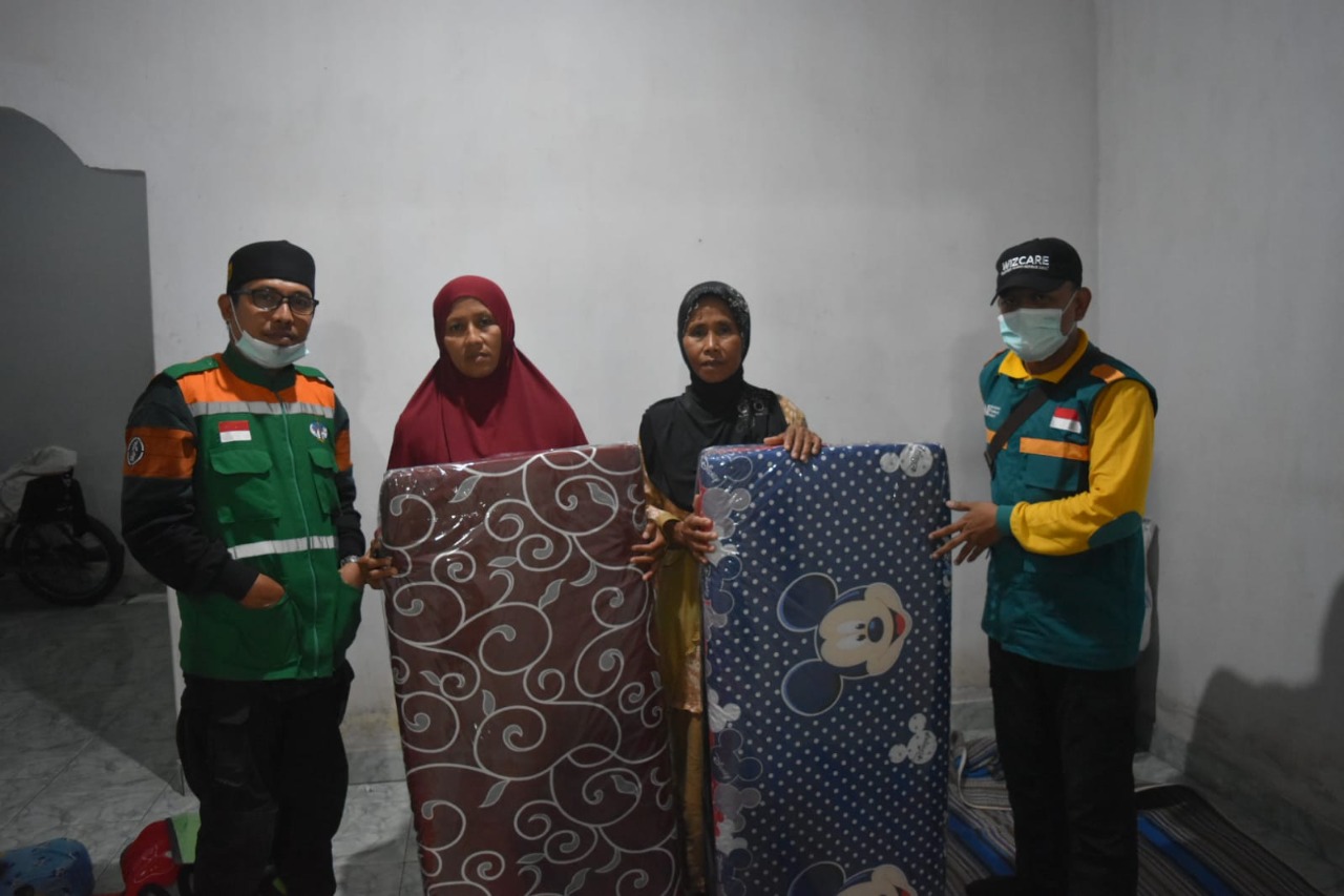 Bantuan Kasur Untuk Korban Erupsi Semeru