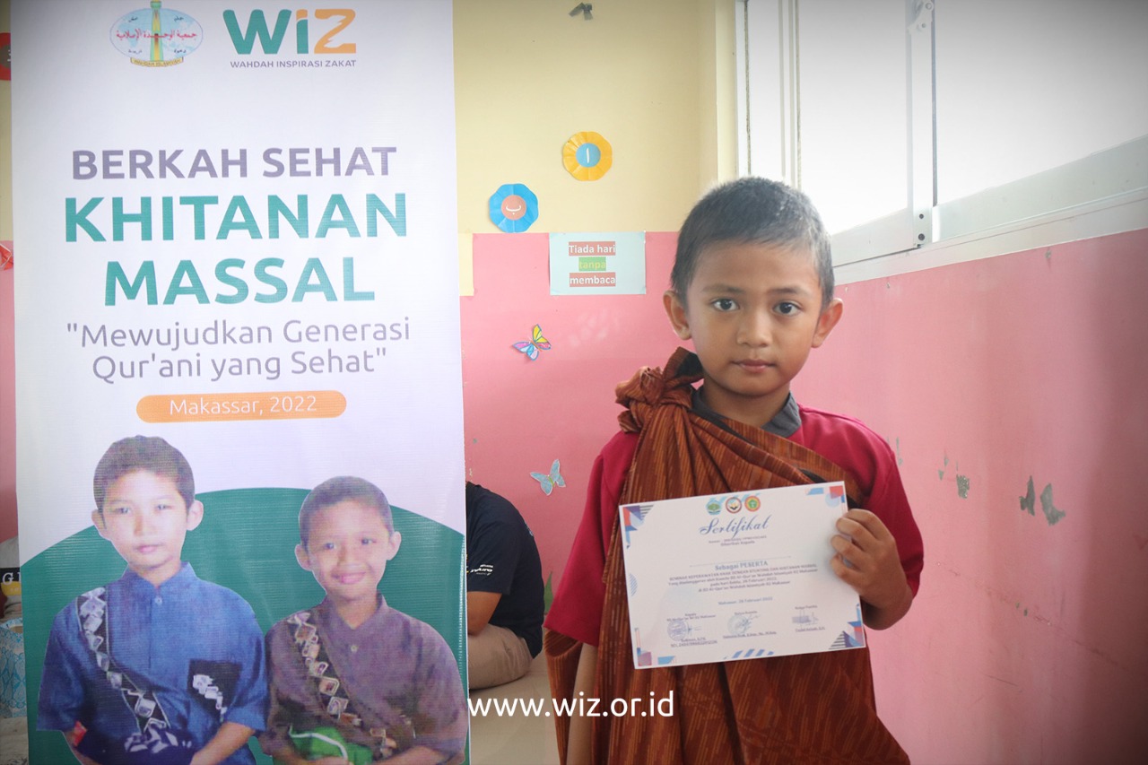 Laznas Wiz Bersama Laskar Sunatrone Gelar Kegiatan Khitanan Massal