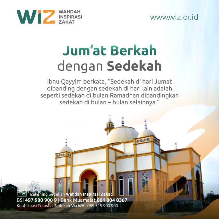 Jumat Berkah Dengan Sedekah Wahdah Inspirasi Zakat