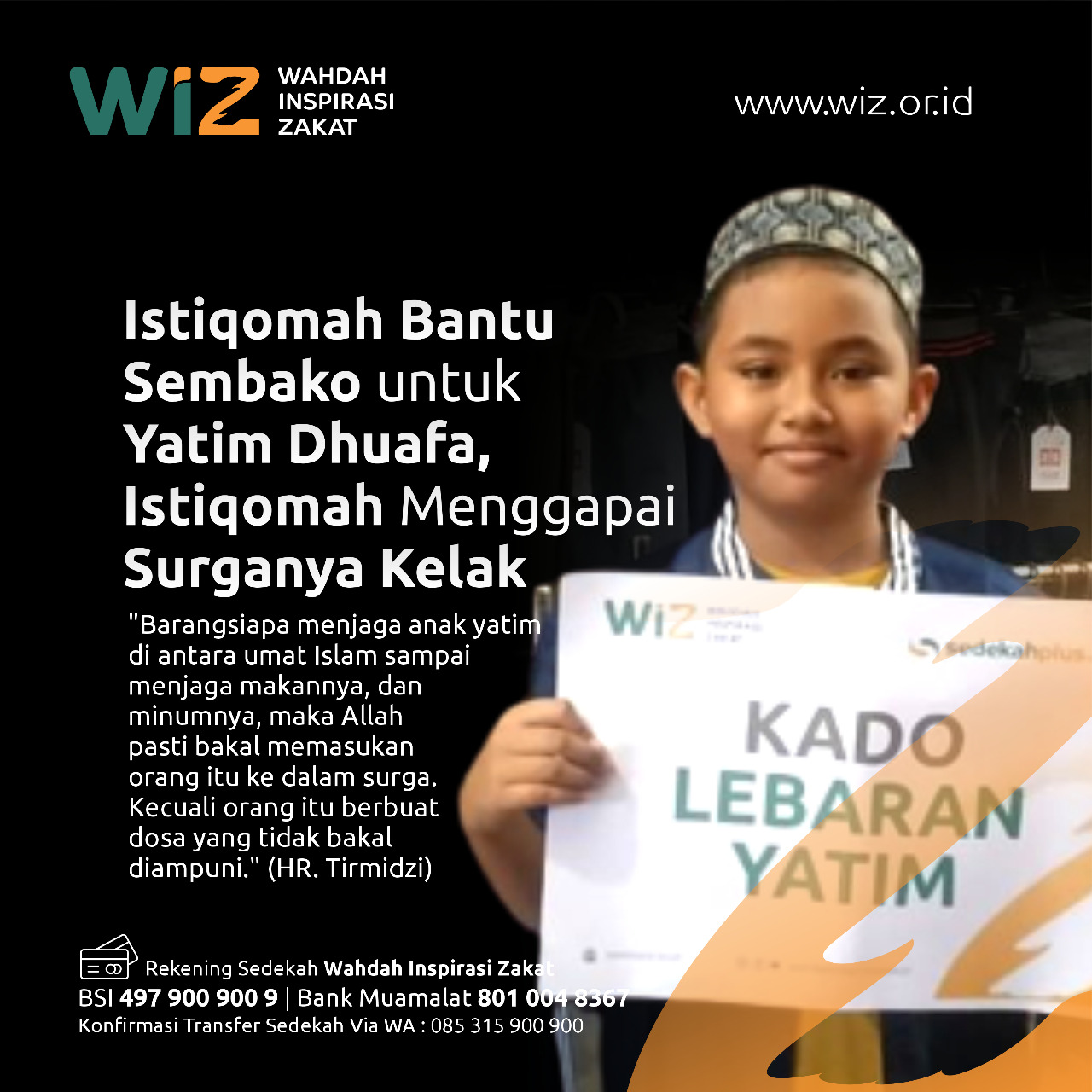 Sembako Untuk Yatim Dhuafa Wahdah Inspirasi Zakat