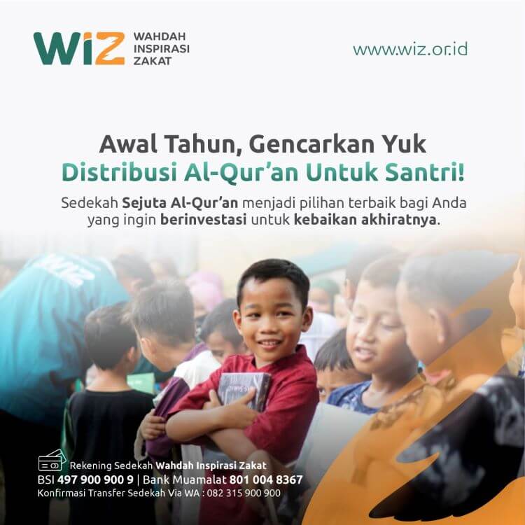 Awal Tahun, Gencarkan Yuk Distribusi Al-Qur’an Untuk Santri!