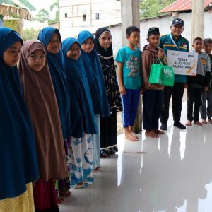 Pacu Program Pendistribusian Mushaf Al-Qur’an, WIZ Berikan Mushaf Ke TK/TPA Darul Aqsha