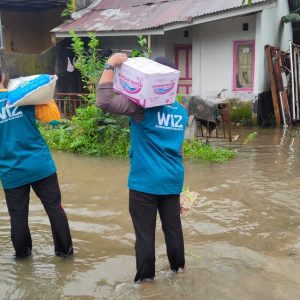 Bantu Korban Banjir Makassar, WIZ: Kami Sibuk di Turki Tapi Tak Lupa Yang Dekat