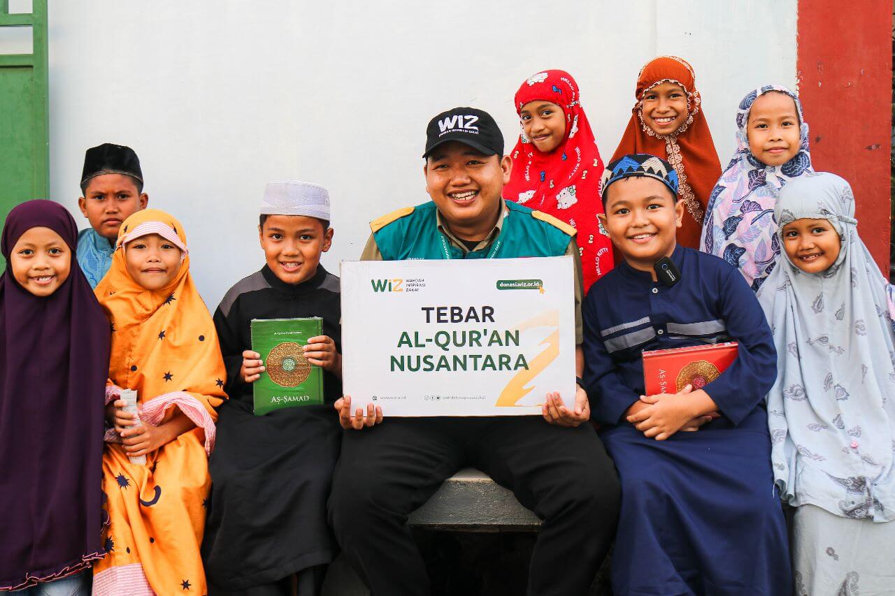 Wahdah Inspirasi Zakat Distribusikan Mushaf Al-Qur’an untuk RQ Imam Syafi’i