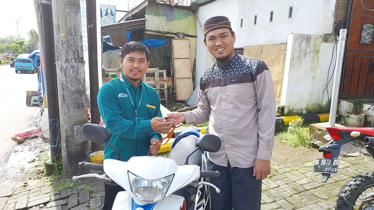 WIZ Dukung Program Dakwah di Parepare Dengan Bantuan Transportasi Bagi Dai