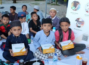 Momen Buka Puasa Bersama, WIZ Hadir Bahagiakan Murid Penghafal Al-Qur'an