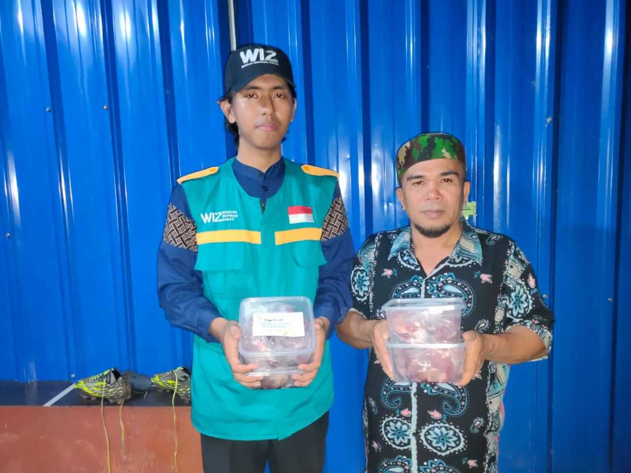 WIZ Pasok 105 KK Qurban di Kota Makassar