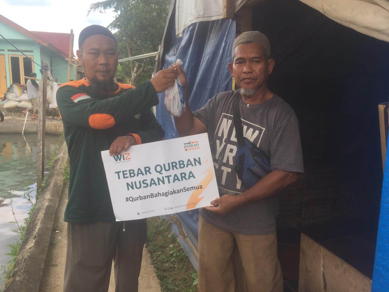 WIZ Qurban di Daerah Bencana Cianjur