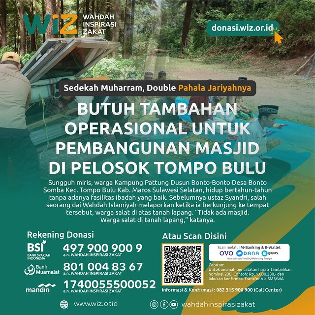 Zakat, Infak, Sedekah dan Donasi