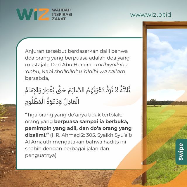 Anjuran Puasa Sebelum Shalat Istisqa'