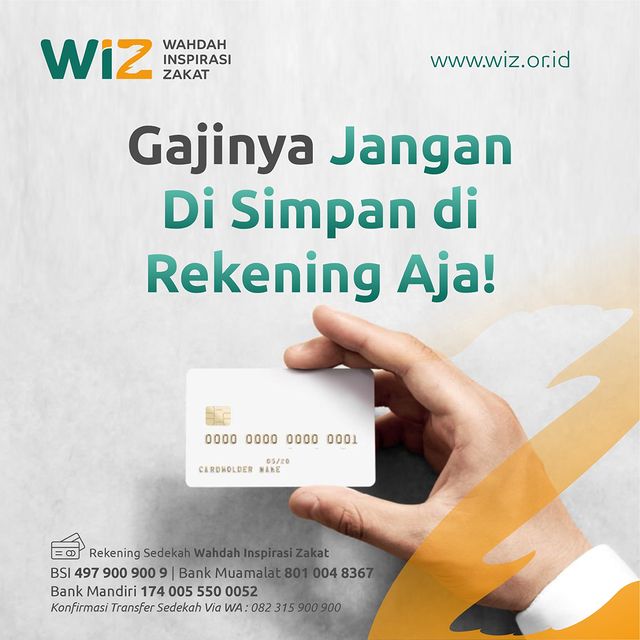 Gajinya Jangan Disimpan Di Rekening Aja!