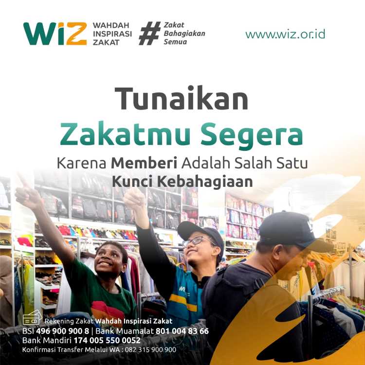 Tunaikan Zakatmu Sekarang