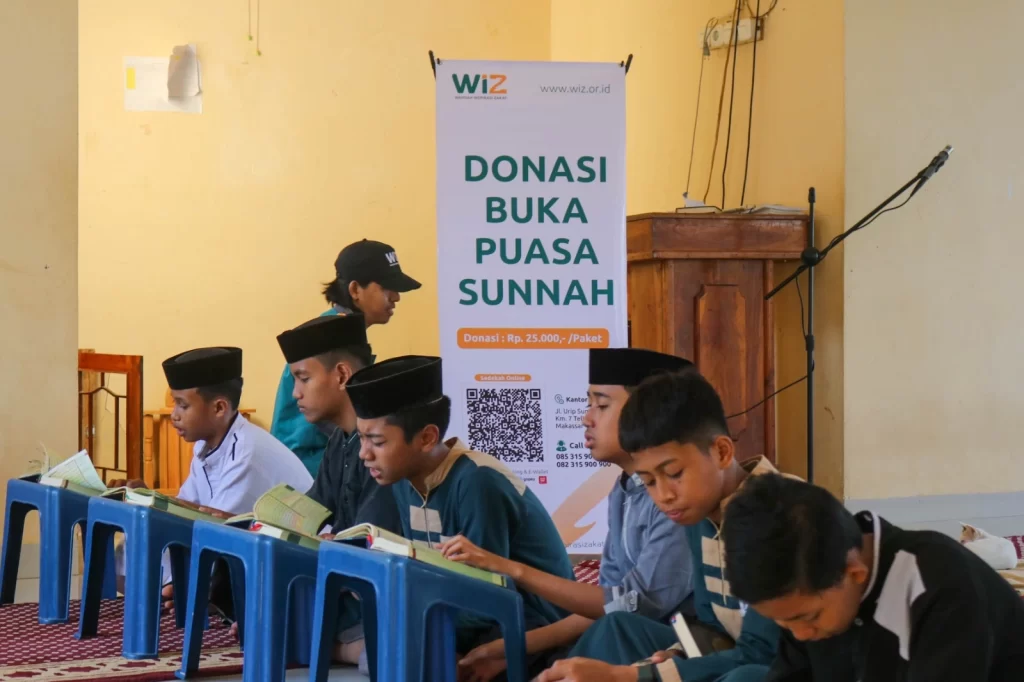 Gambar Buka Puasa Untuk Santri Ponpes Jami'ul Qurra