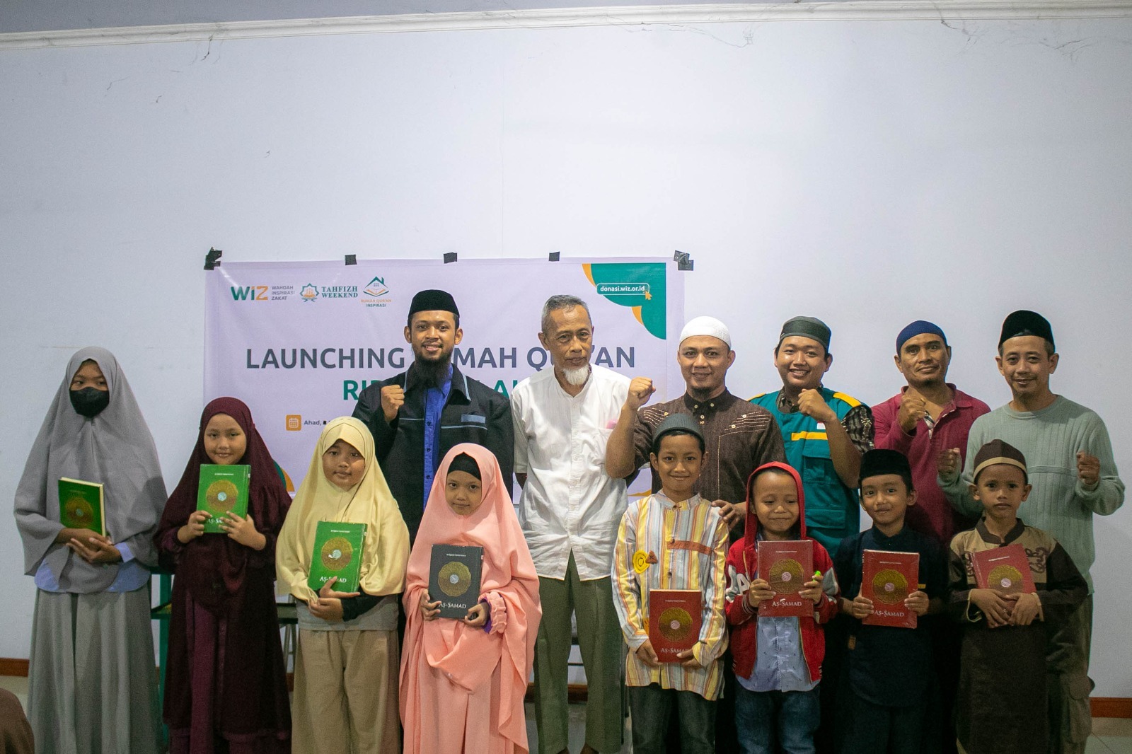 Gambar Peresmian Rumah Qur'an Ridha Allah di Makassar