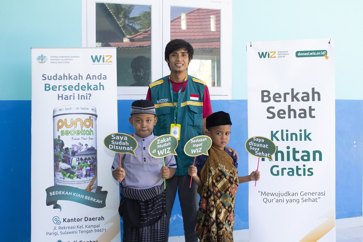 Gambar Khitan Anak Dhuafa di Parigi Moutong