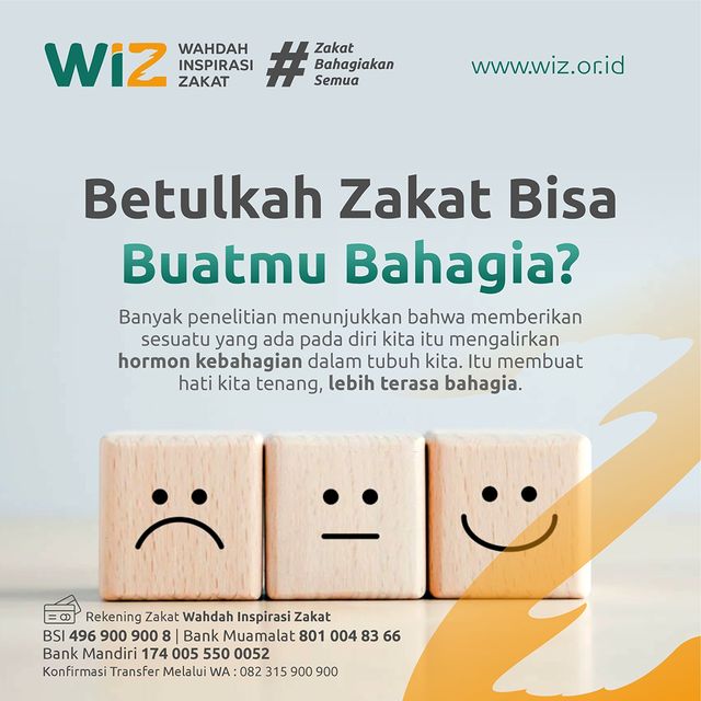 Betulkah Zakat Bisa Buatmu Bahagia?