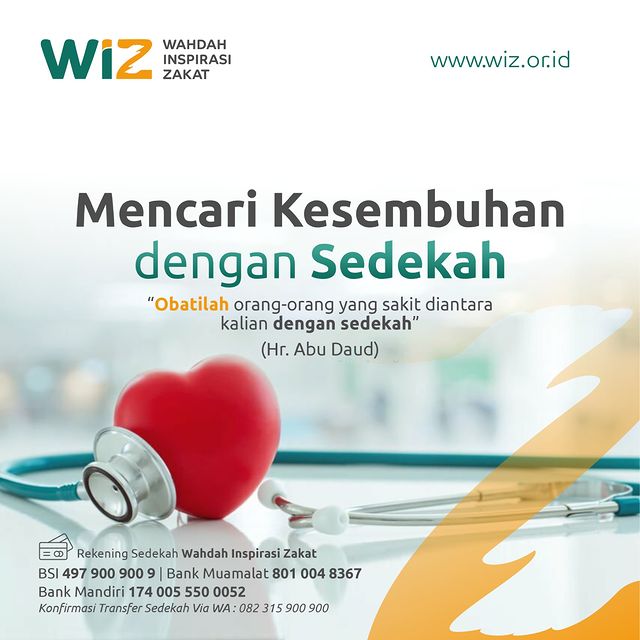 Mencari Kesembuhan Dengan Sedekah
