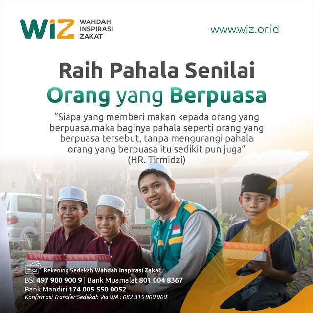 Raih Pahala Senilai Orang Yang Berpuasa