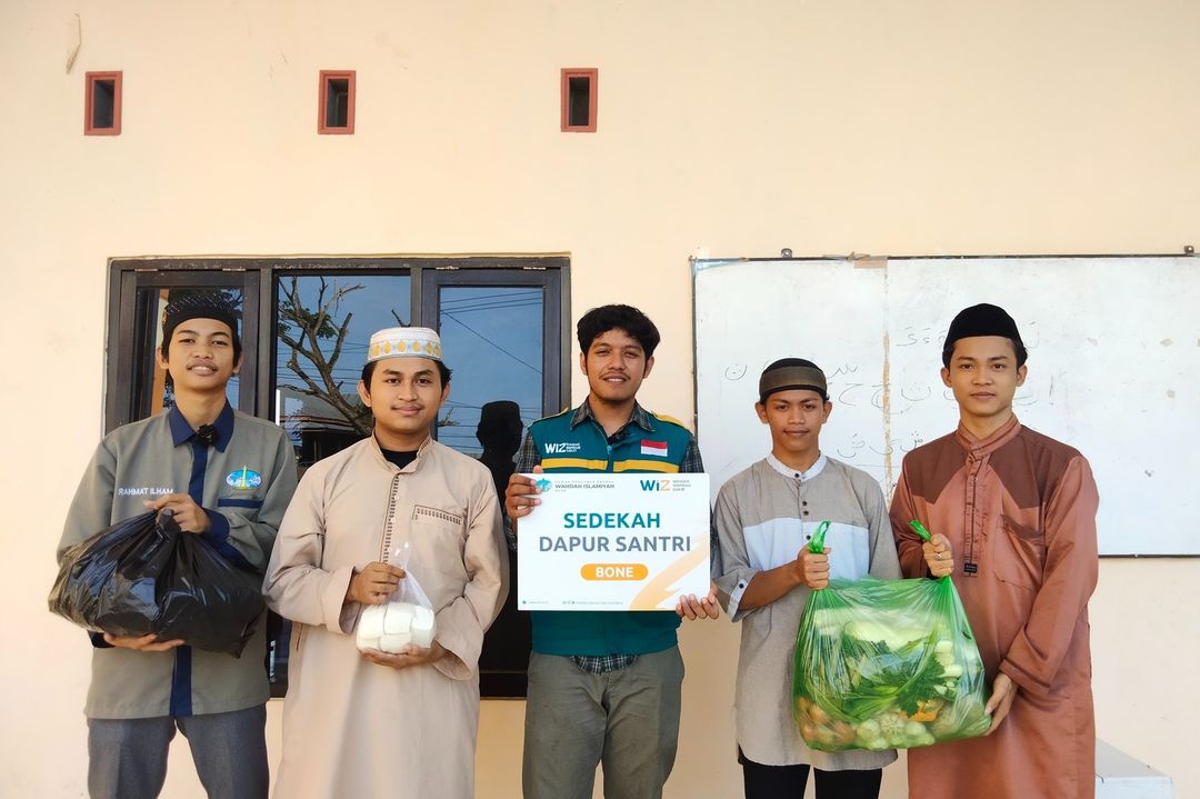 Gambar Mahasantri Tadrib Ad Duat Bone Belanja Kebutuhan Dapur