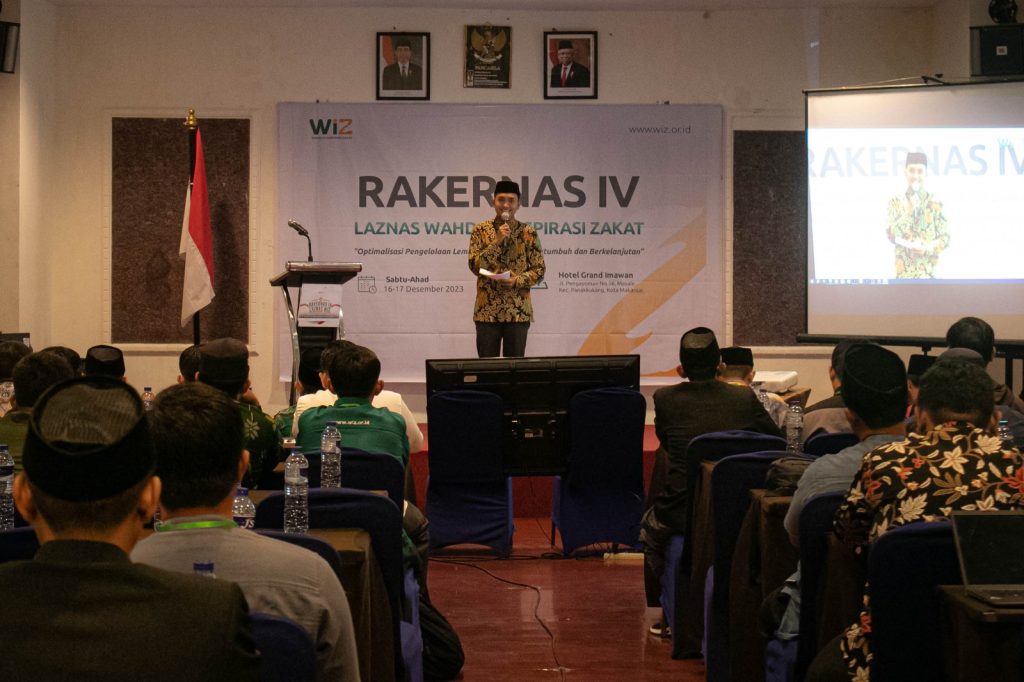 Gambar Pembukaan Rakernas WIZ 2023