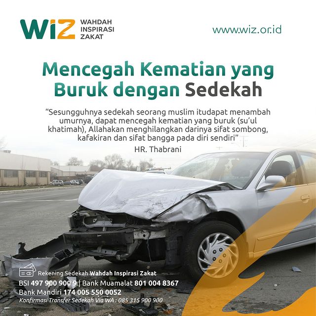 Mencegah Kematian Yang Buruk Dengan Sedekah