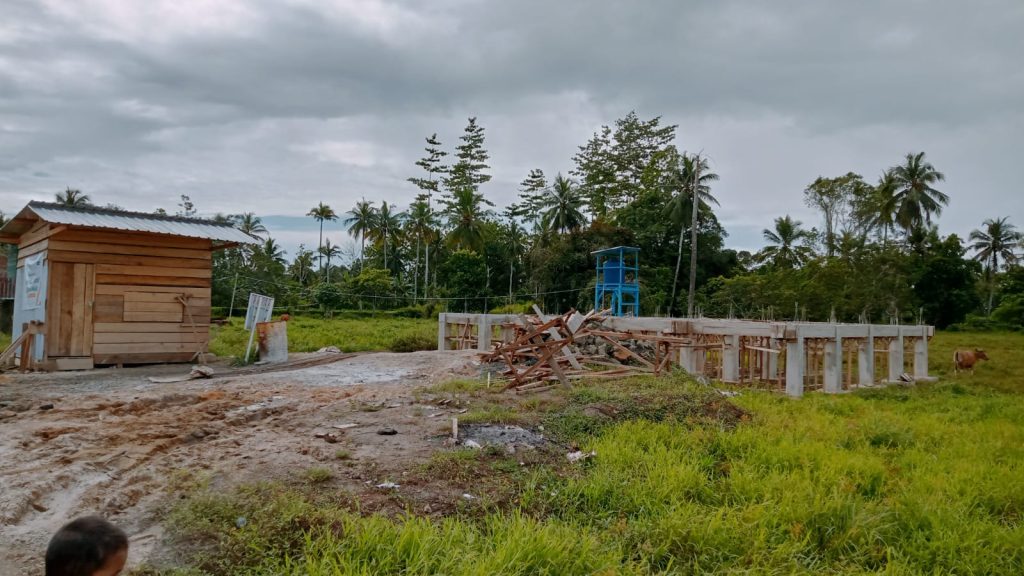 Gambar Progres Pembangunan Rumah Qur'an Al Wahdah Papua Barat