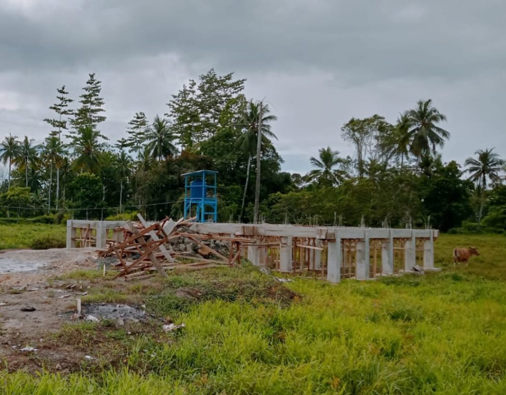 Gambar Progres Pembangunan Rumah Qur'an Al Wahdah Papua Barat