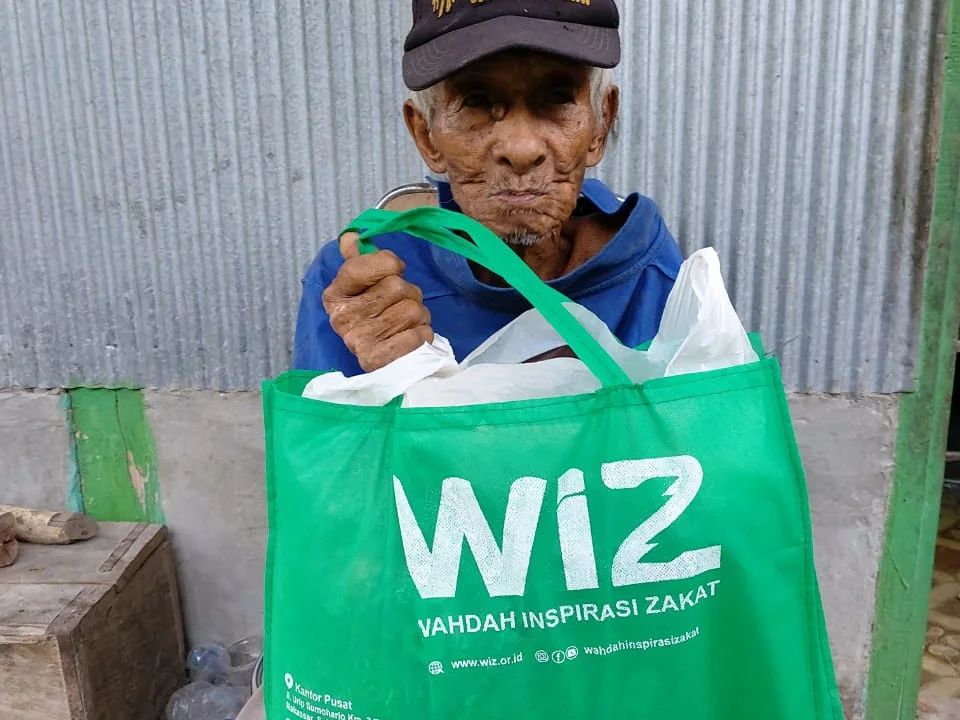Kakek Muhammad, Penerima Manfaat WIZ Soppeng