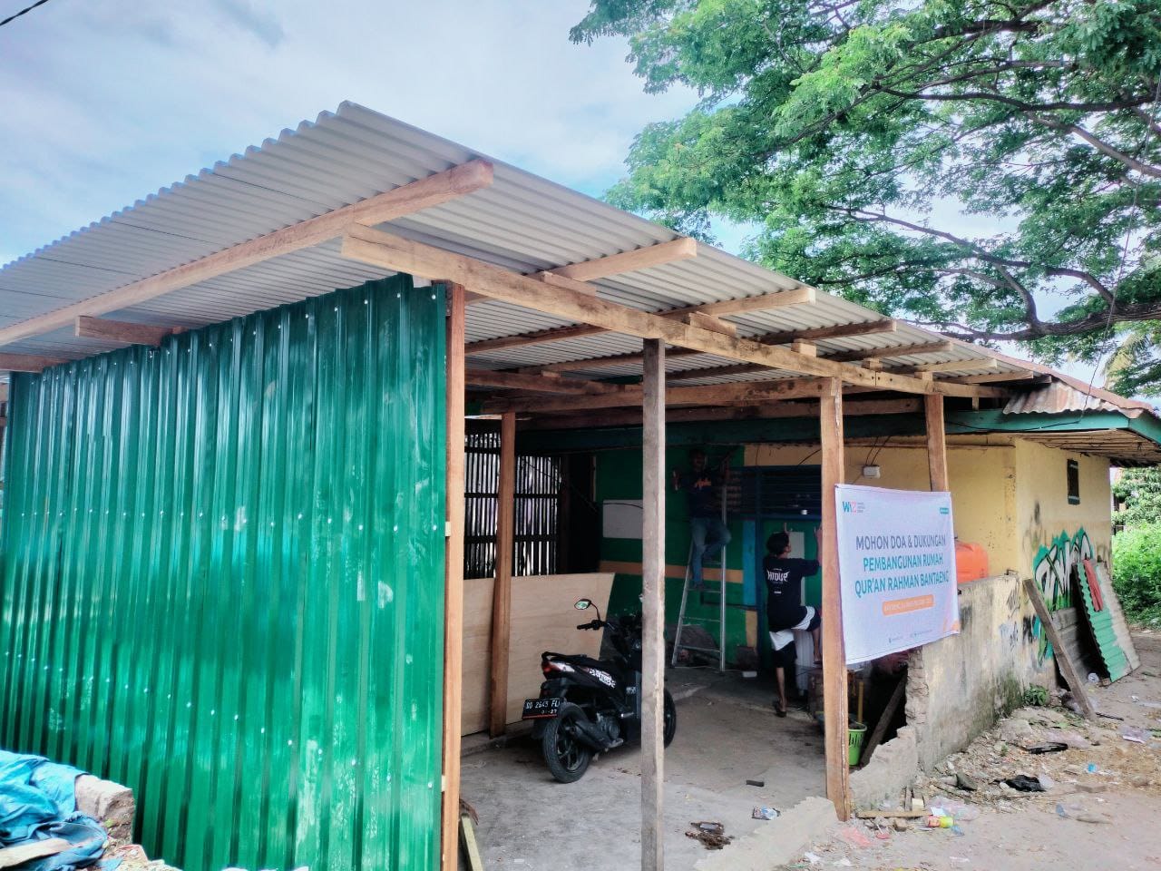 Gambar Progres Pembangunan Rumah Qur'an Rahman Bantaeng