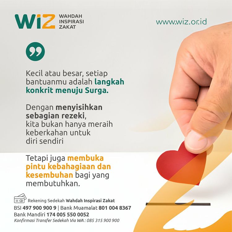 Masuk Surga Dengan Sedekah