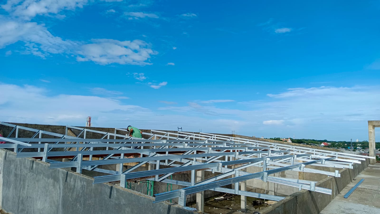 Gambar Progres Pembangunan Pondok Tahfizh Moncongloe Wahdah Inspirasi Zakat (WIZ) 
