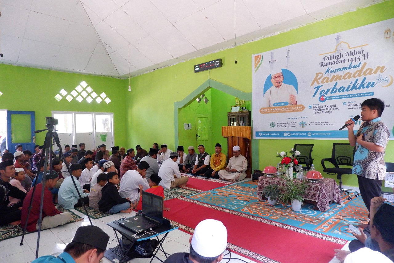 Gambar Safari Dakwah dan Penyaluran Paket Ibadah di Toraja