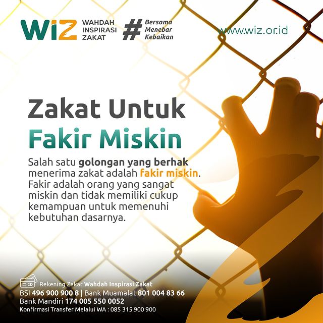 Zakat Untuk Fakir Miskin