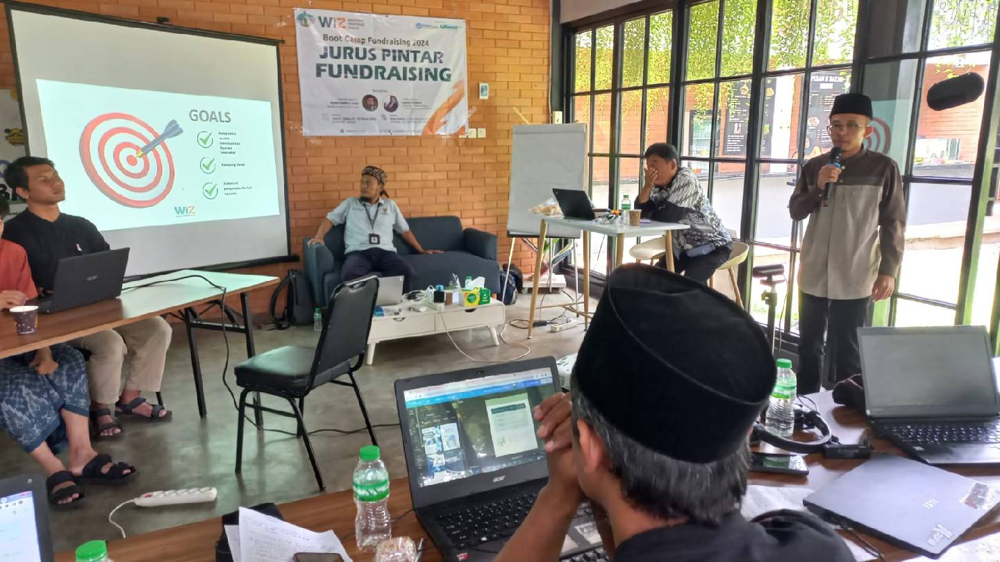 Gambar Suasana Bootcamp Fundraising WIZ Area Jabodetabek