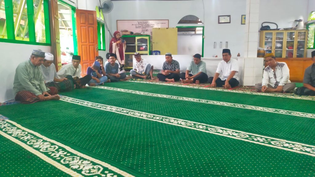 Gambar penyaluran buka puasa kolaborasi WIZ dan Majelis Ilmu Daruzzahra di Kepulauan Sangihe, Sulawesi Utara