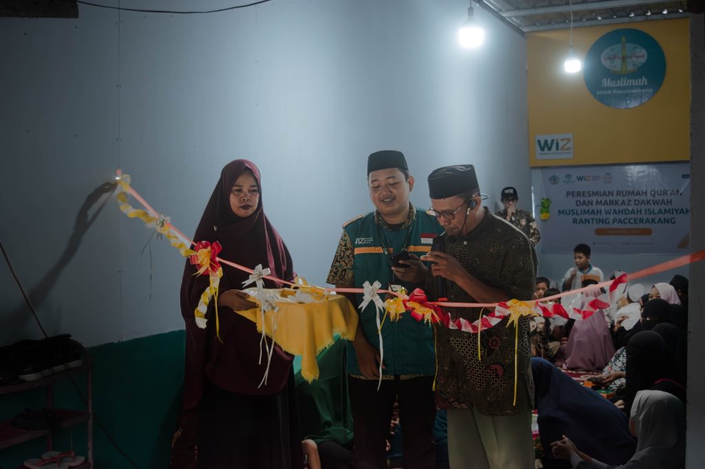 Gambar peresmian Rumah Qur'an Al-Khairat di Makassar, Sulawesi Selatan
