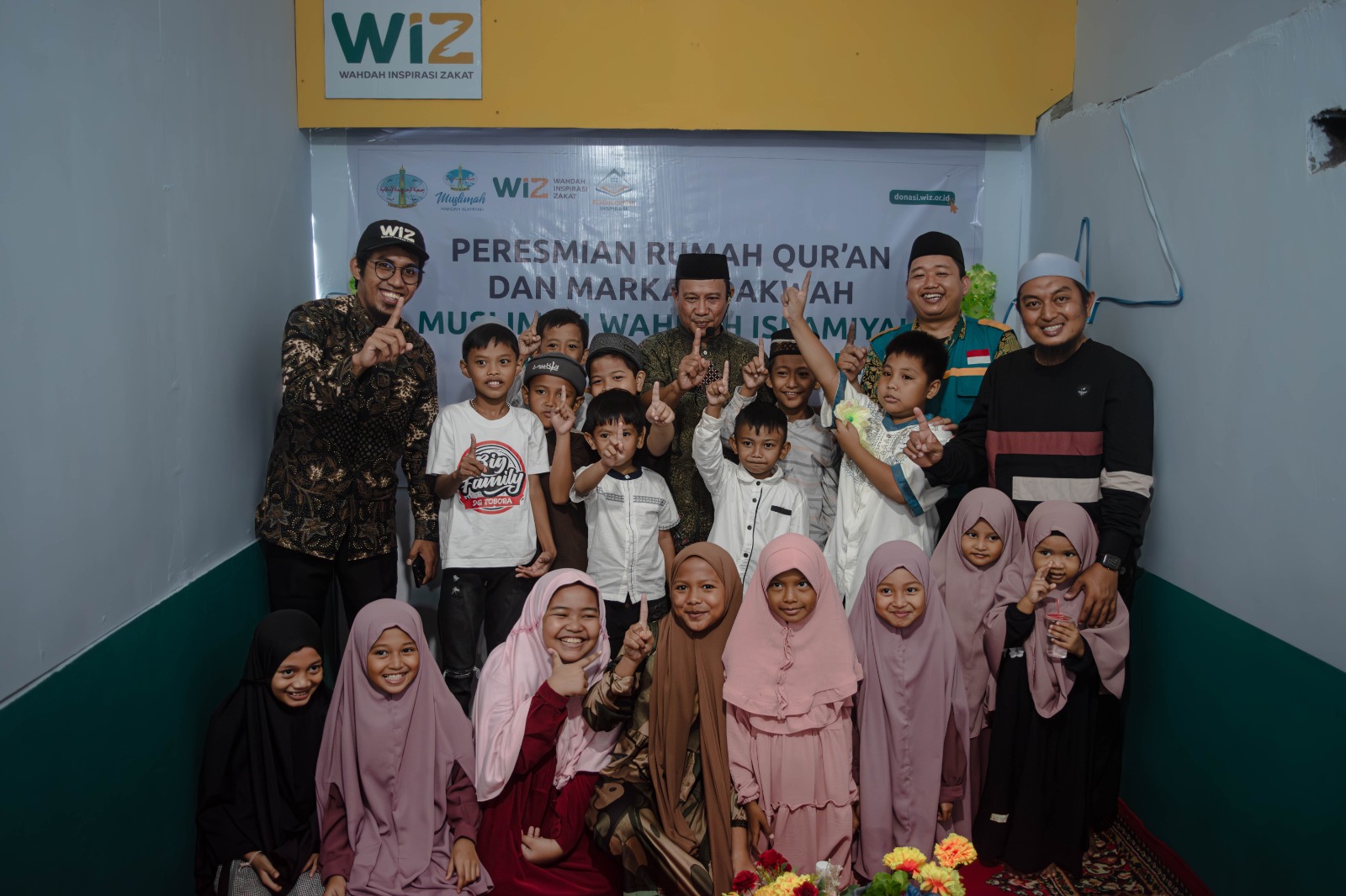 Gambar peresmian Rumah Qur'an Al-Khairat di Makassar, Sulawesi Selatan